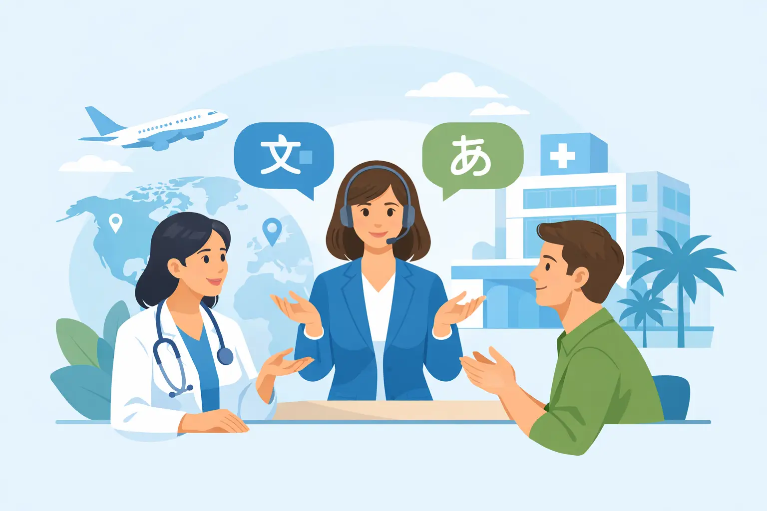 Interpreter Services at Overseas Hospitals