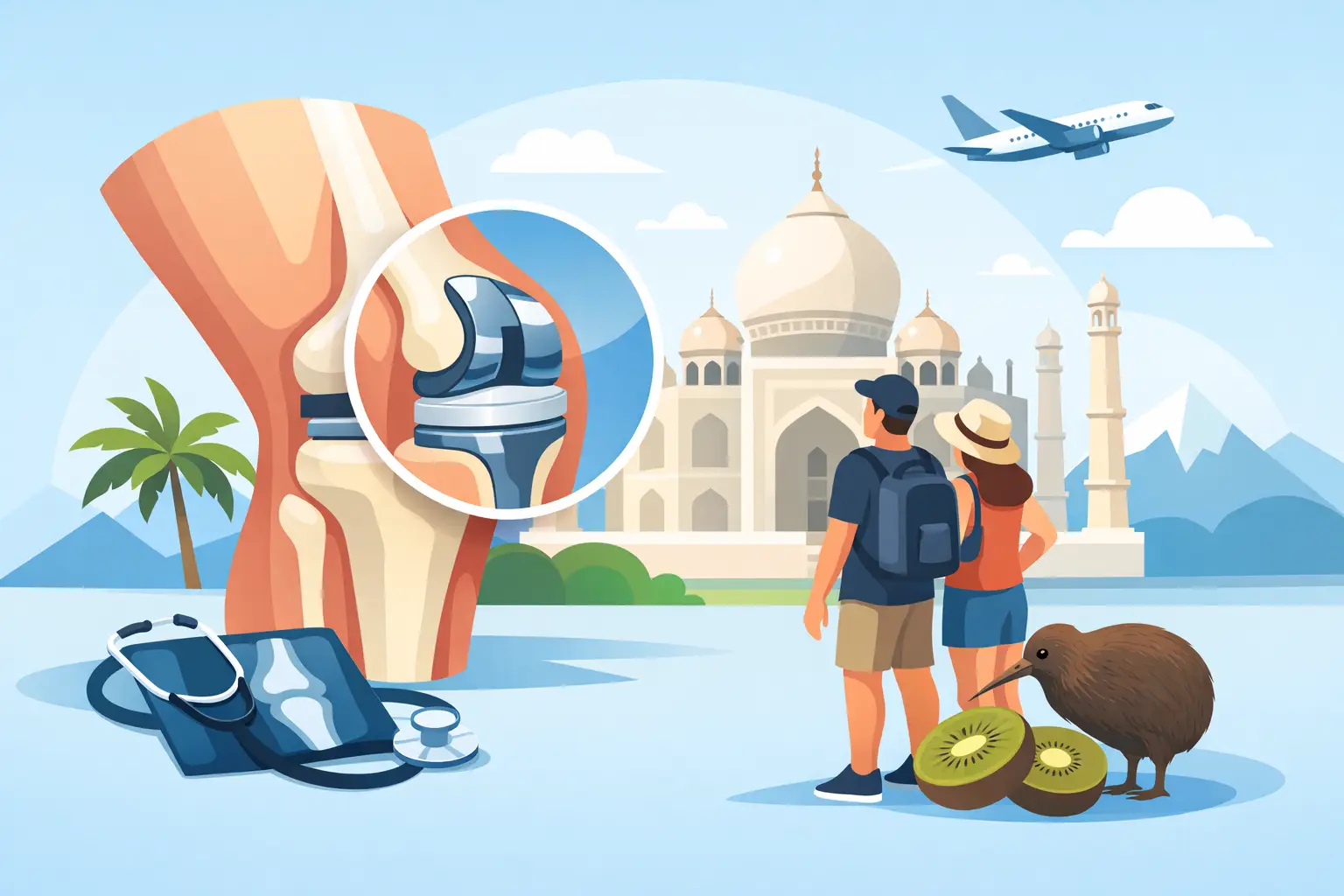 Is Knee Replacement Safe in India for Kiwis?