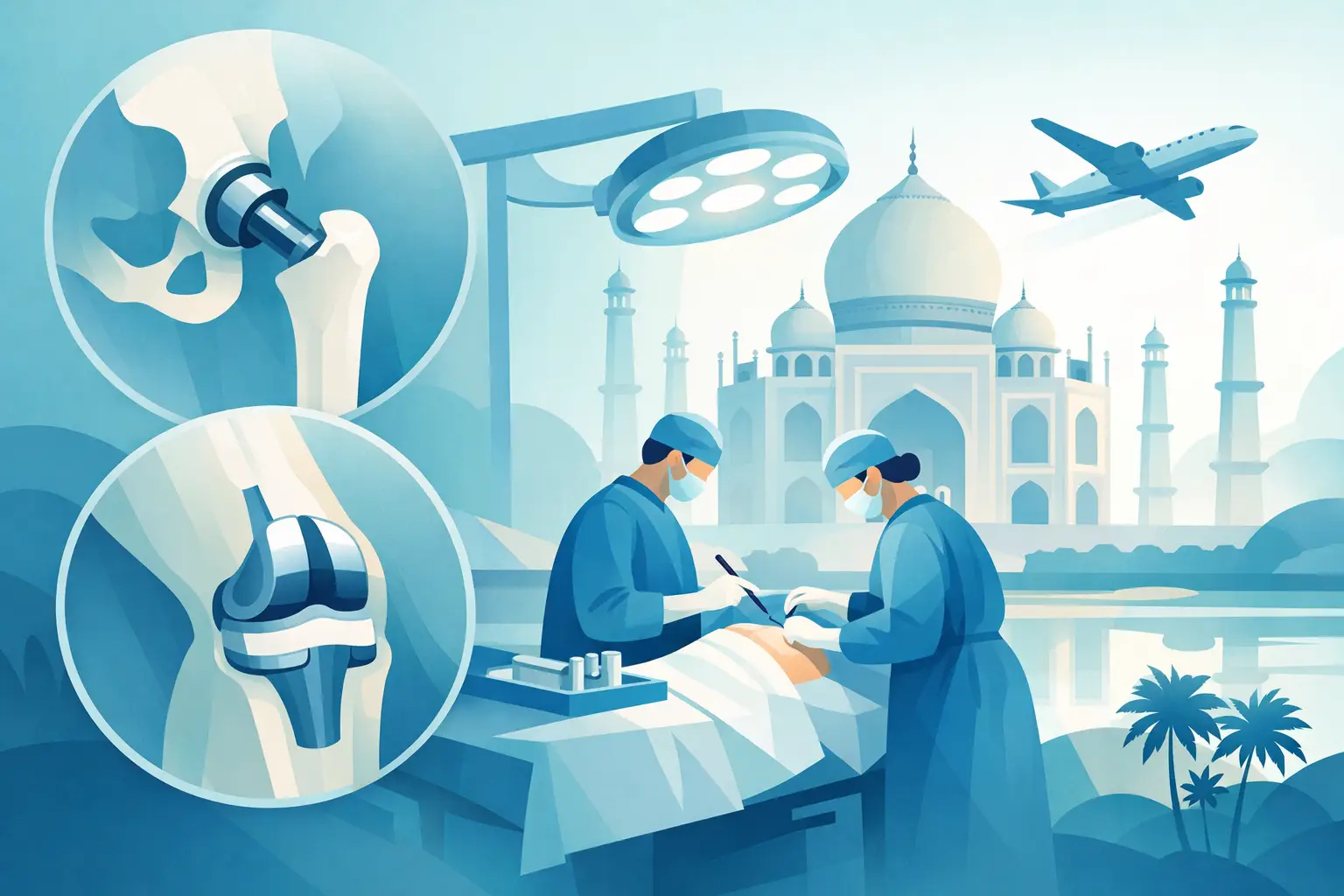 Revision Hip and Knee Replacement Surgery in India