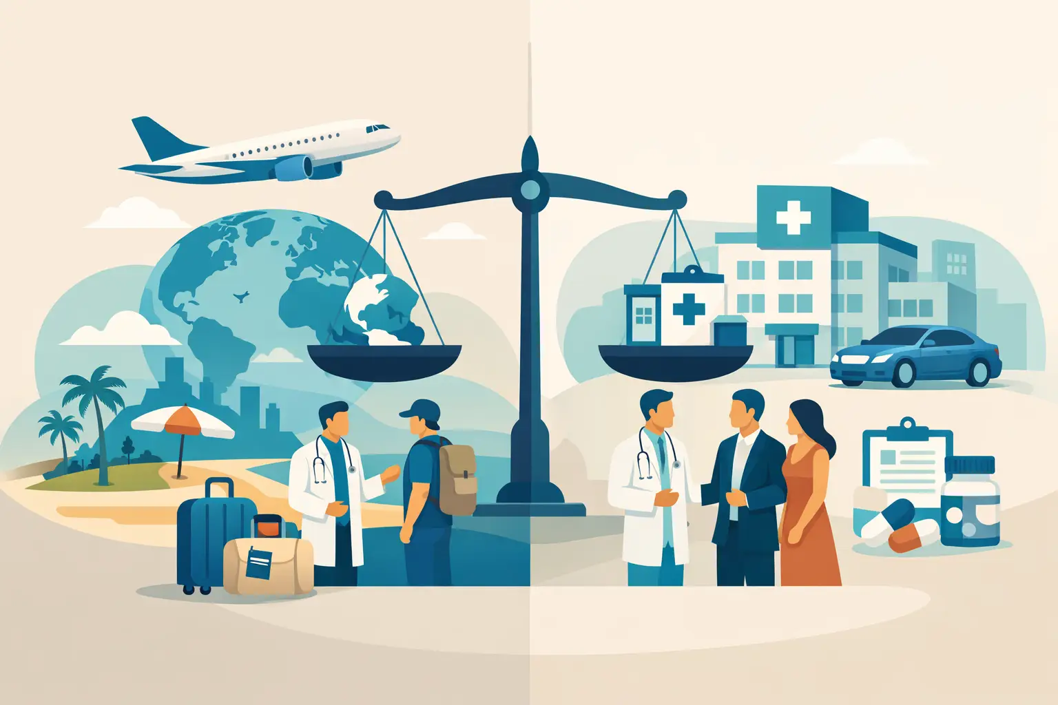 Overseas Treatment Versus Private Care Compared