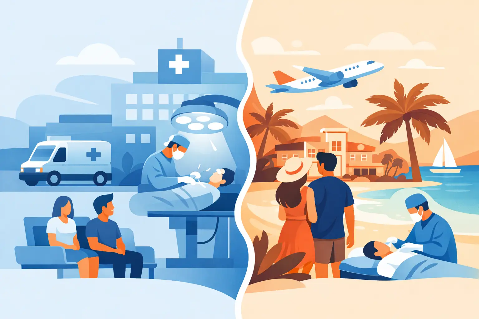 Public Versus Overseas Elective Surgery