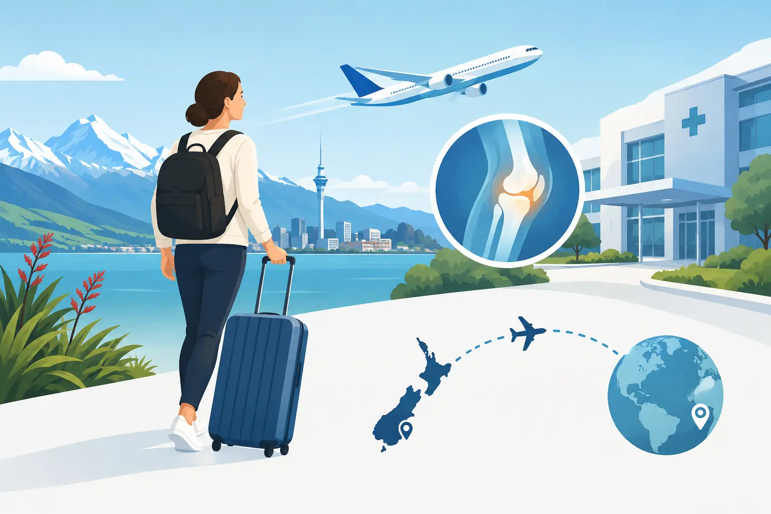 How to Plan a Knee Surgery Trip from New Zealand