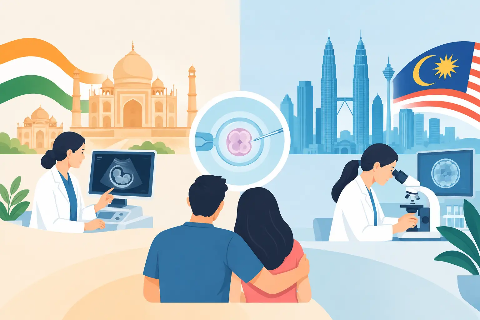 India versus Malaysia IVF Treatment Compared